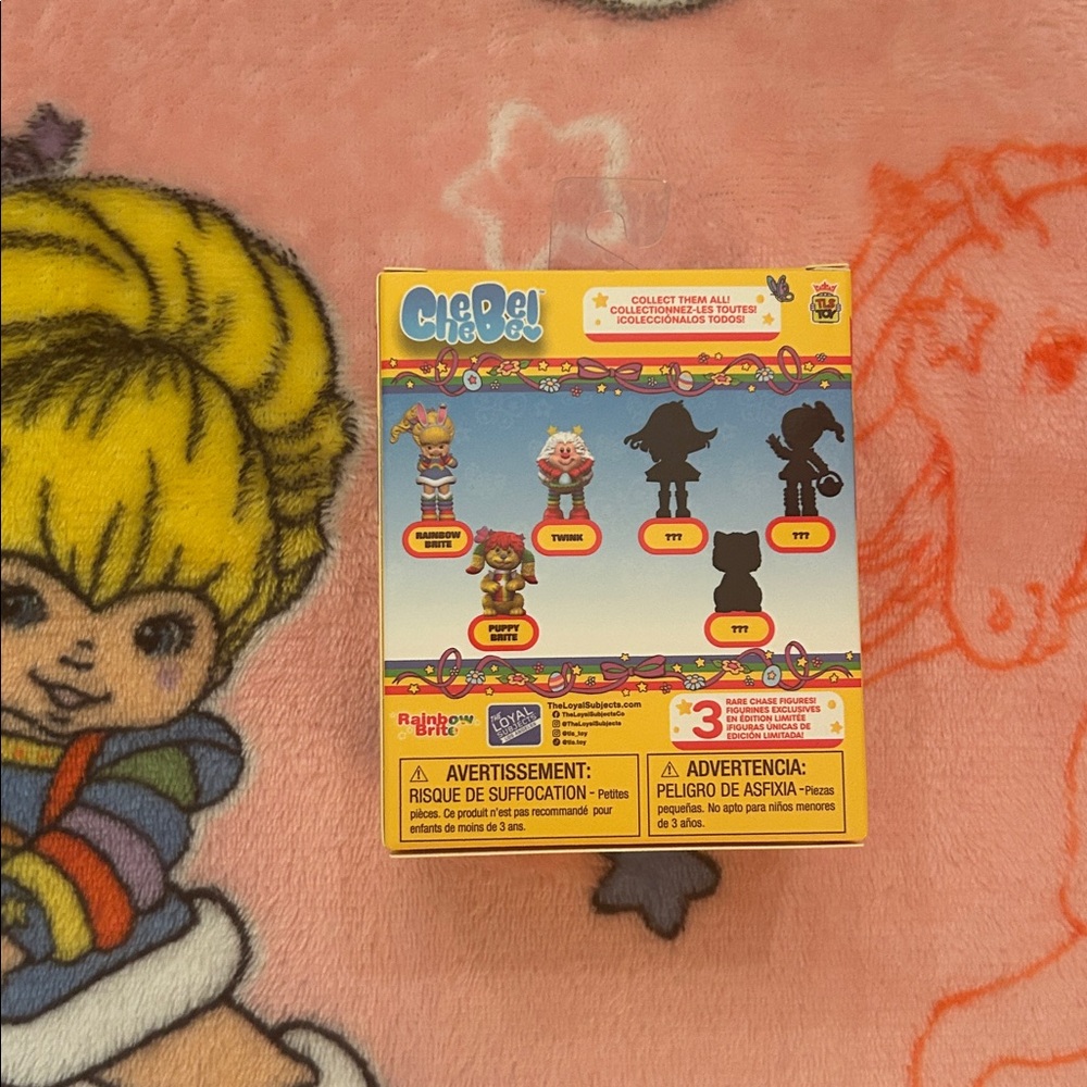 Rainbow Brite Kitty Plush - White with Colorful Accents - Picture 2 of 2